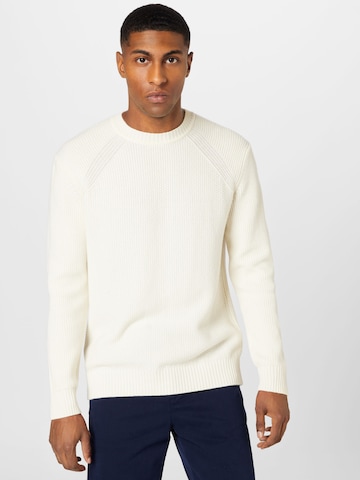 UNITED COLORS OF BENETTON Sweater in Beige: front