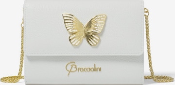 Braccialini Clutch 'Lady' in White: front