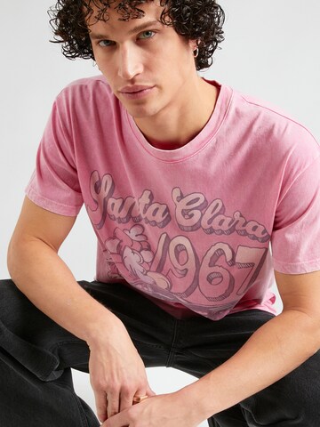 HOLLISTER - Camiseta en rosa