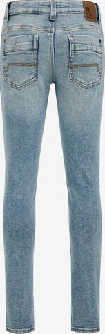 Coupe slim Jean WE Fashion en bleu