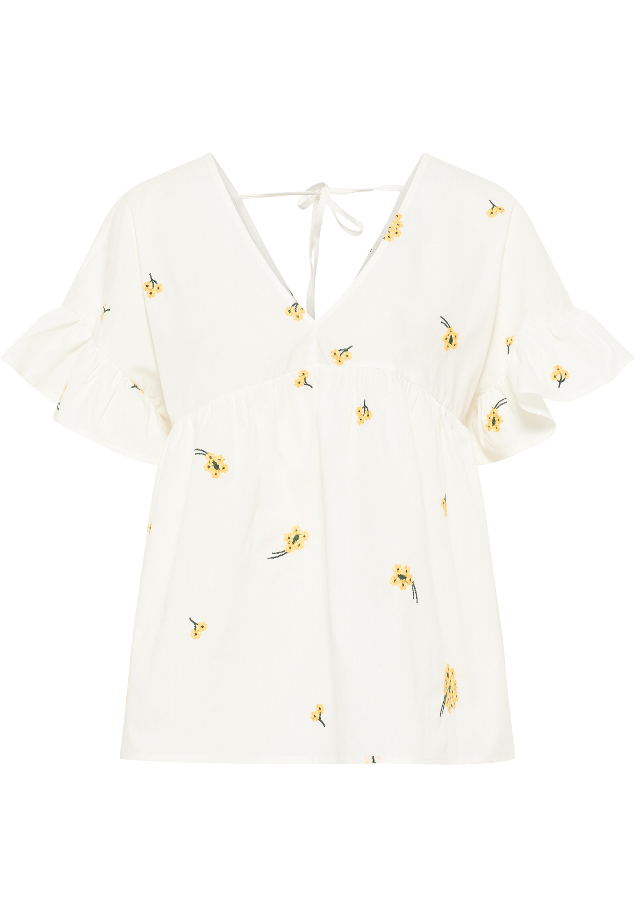 DreiMaster Vintage Блузка в Белый: спереди