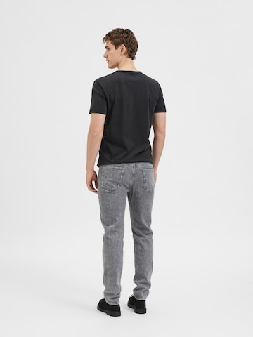 Slimfit Jeans 'Toby' di SELECTED HOMME in grigio