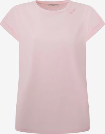 Pepe Jeans - Camiseta 'LIU' en rosa: frente