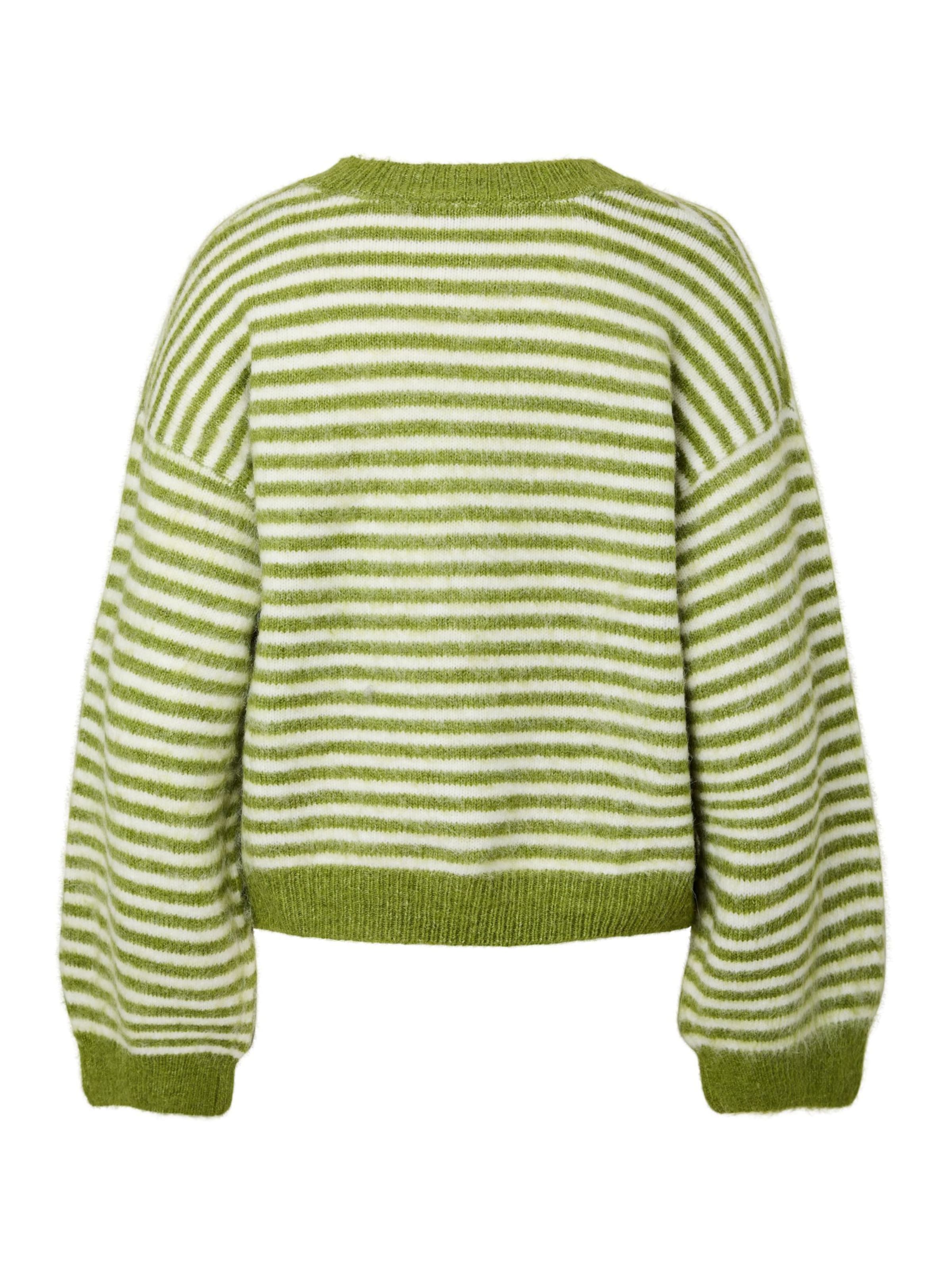PIECES Pullover 'ADA' i grøn