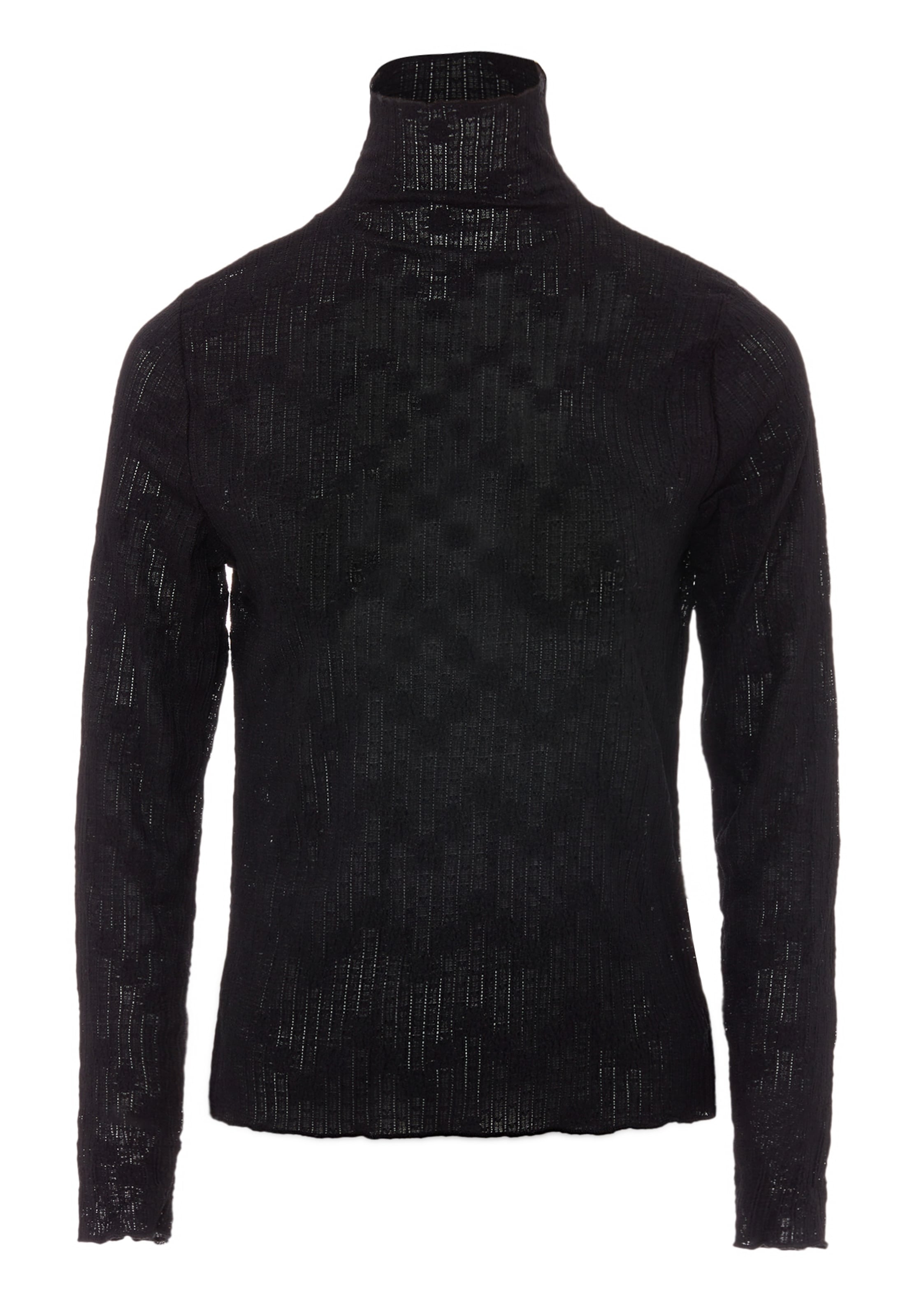 nascita Bluse in Schwarz: Vorderseite