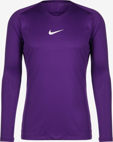 NIKE Performance Shirt 'Park First' in Purple: front