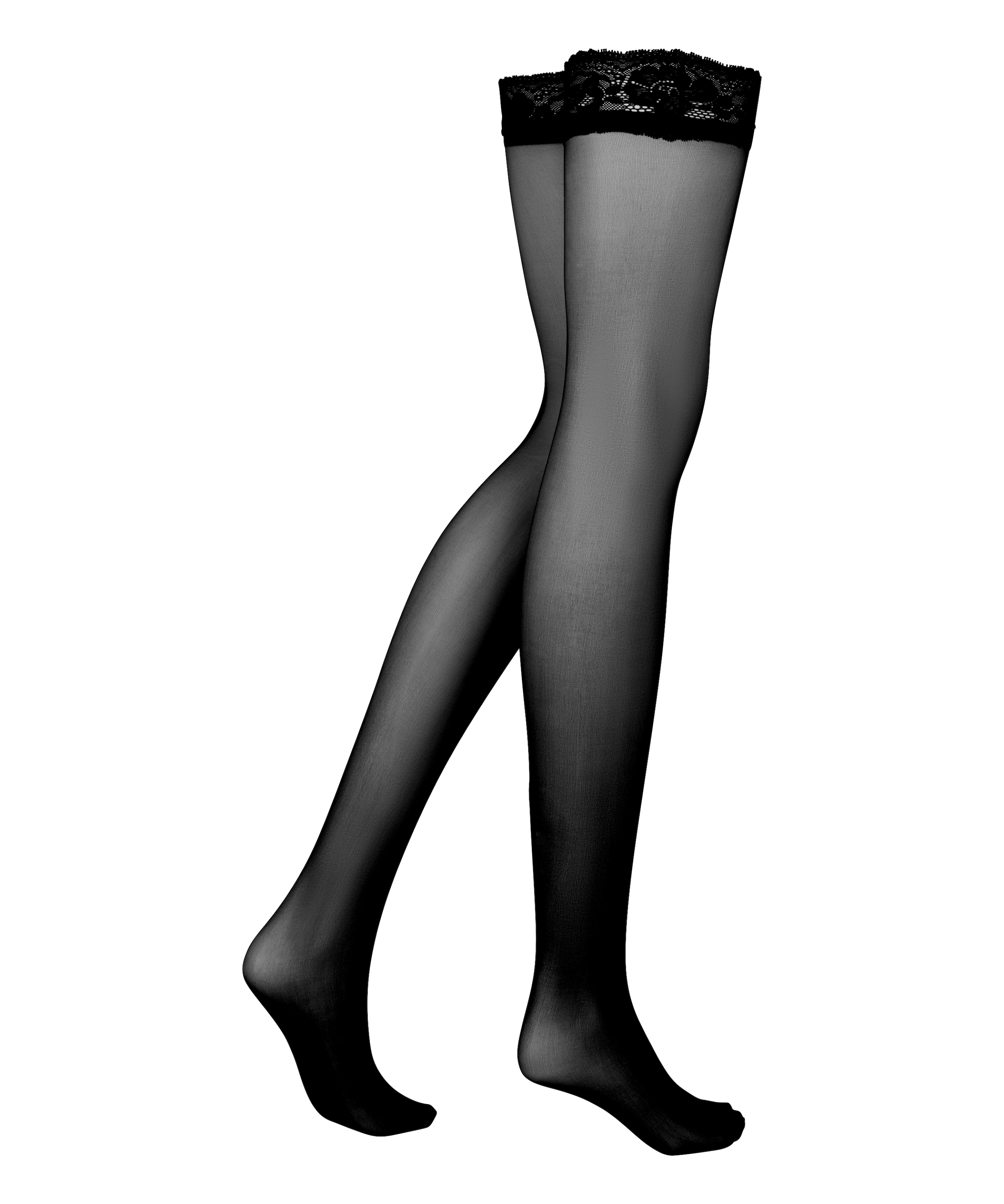 Hunkemöller Fine Stockings in Black: front