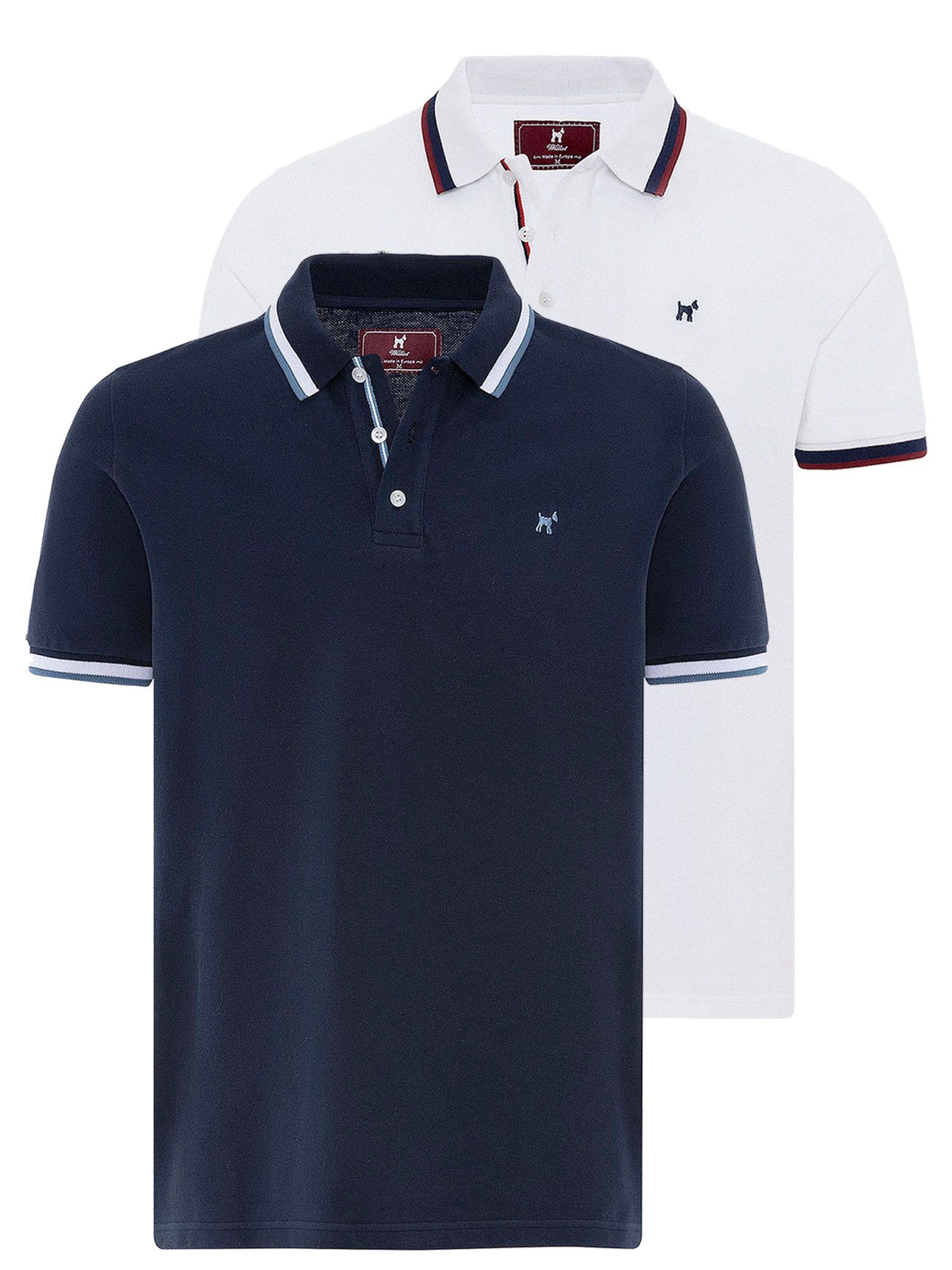 zils Williot T-Krekls: no priekšpuses