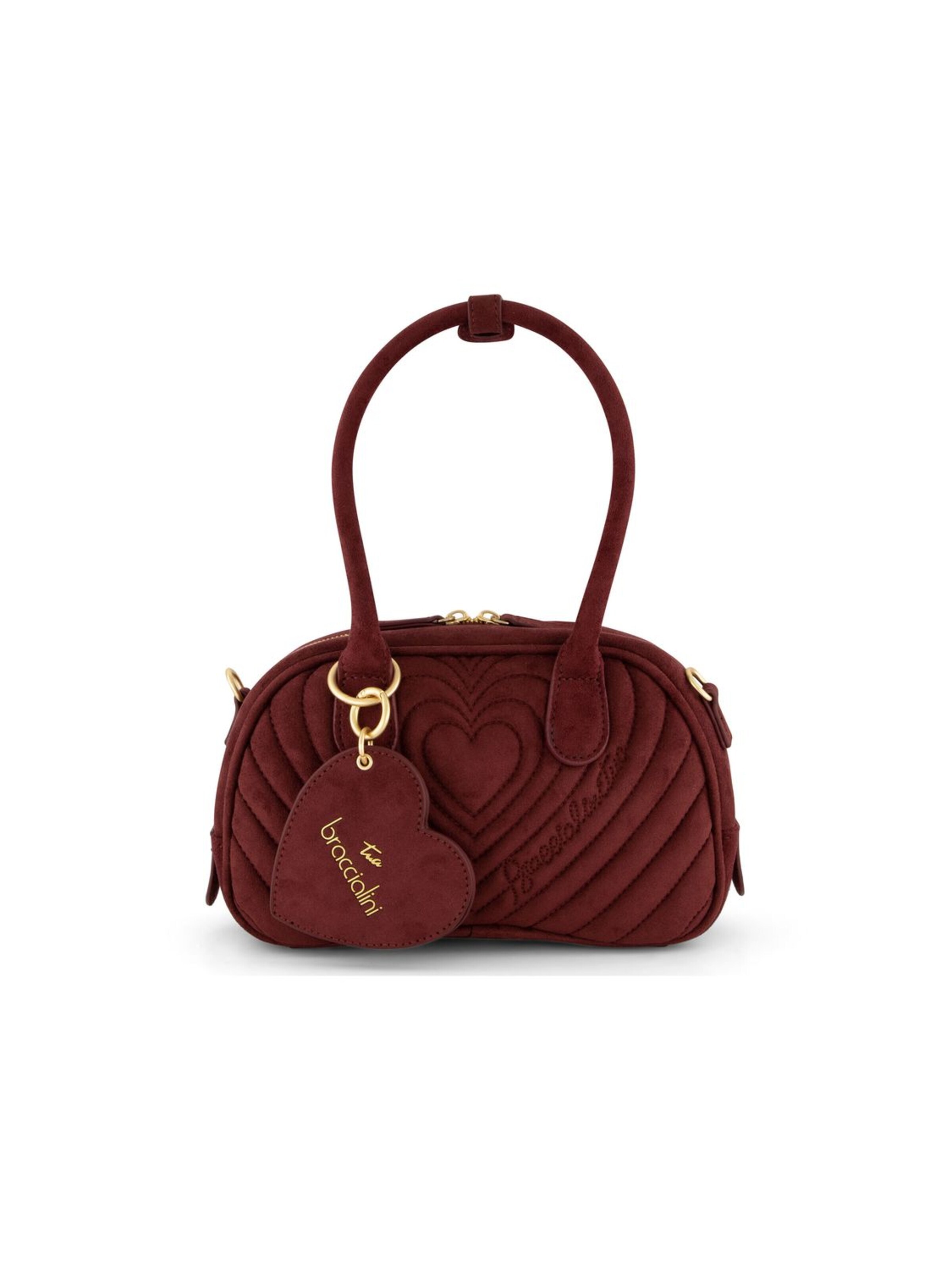 Braccialini - Bolso de mano 'Beth Matelassé' en rojo: frente
