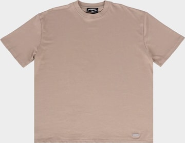 Maglietta di Dropsize in beige: frontale