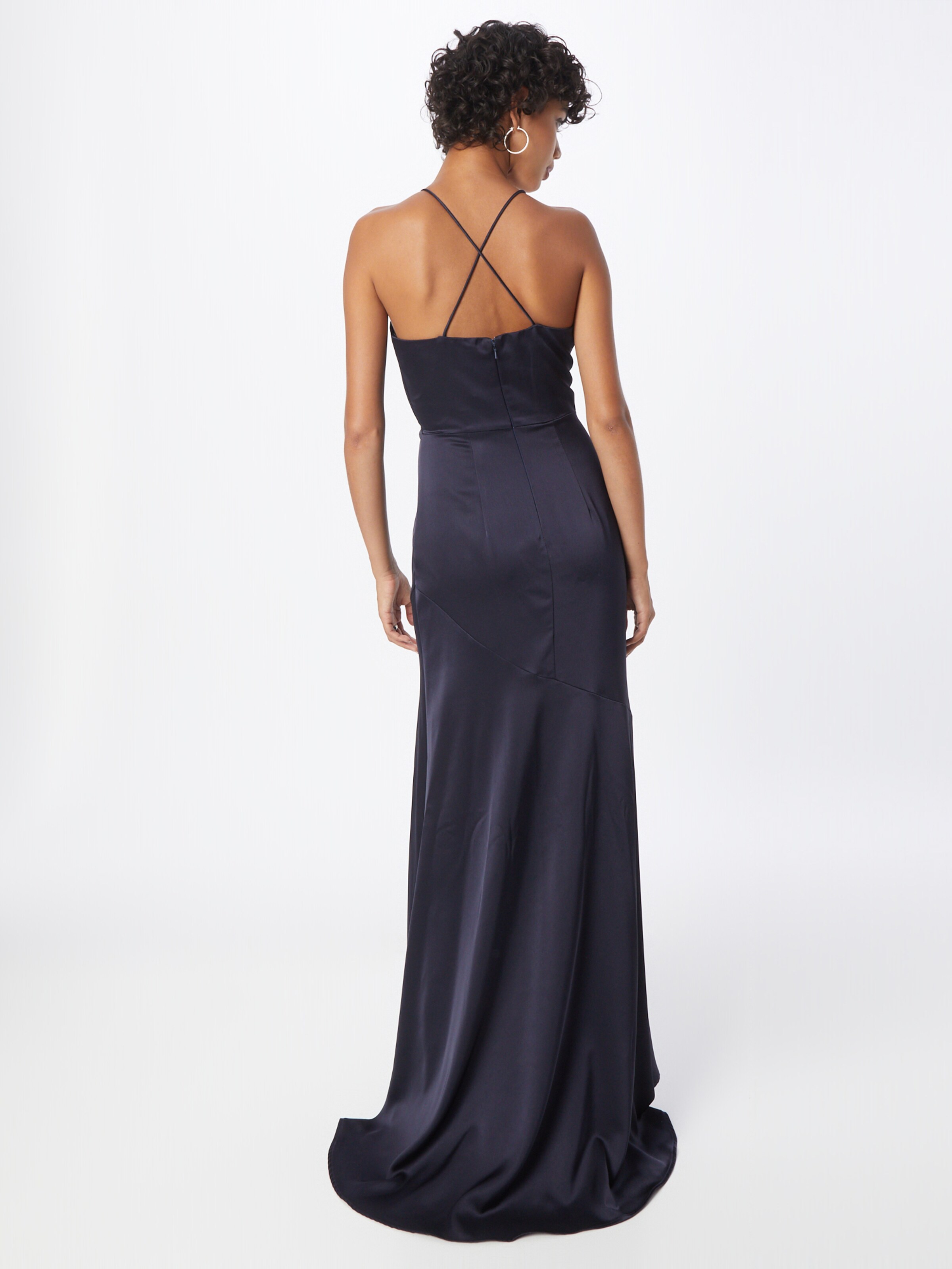 Jarlo Evening Dress Roza in Navy ABOUT YOU
