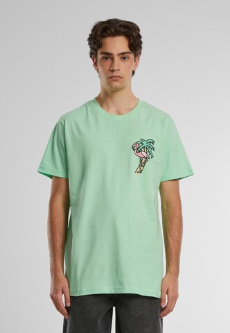 Maglietta 'Flamingo' di Mister Tee in verde