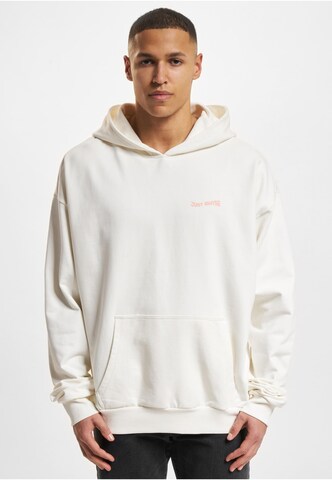 Just Rhyse Sweatshirt 'WavyPalms' in Wit: voorkant