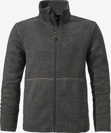 Schöffel Athletic Fleece Jacket 'Aurora' in Grey: front