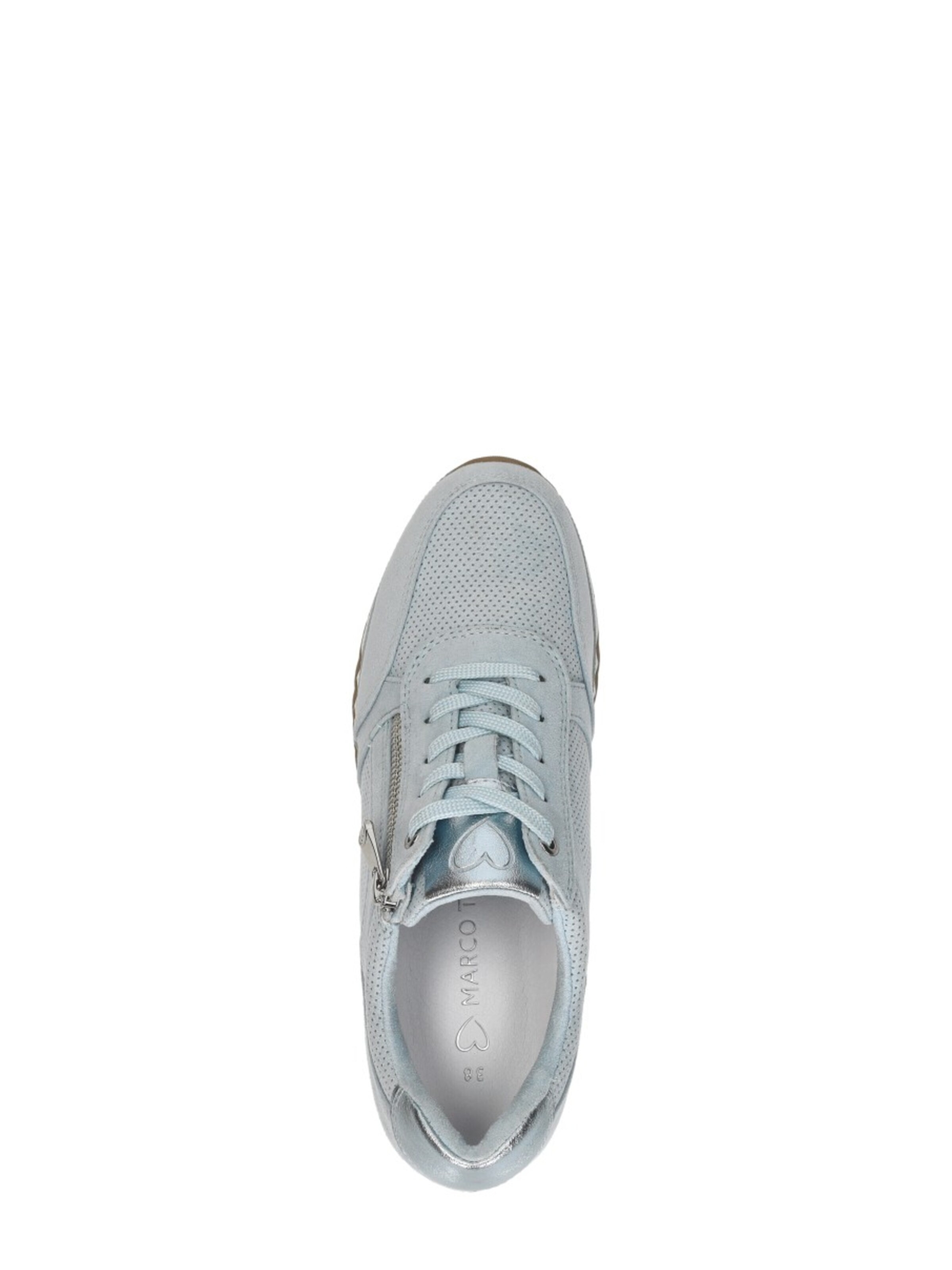 MARCO TOZZI Platform trainers 'Sneakers Laag' in Blue
