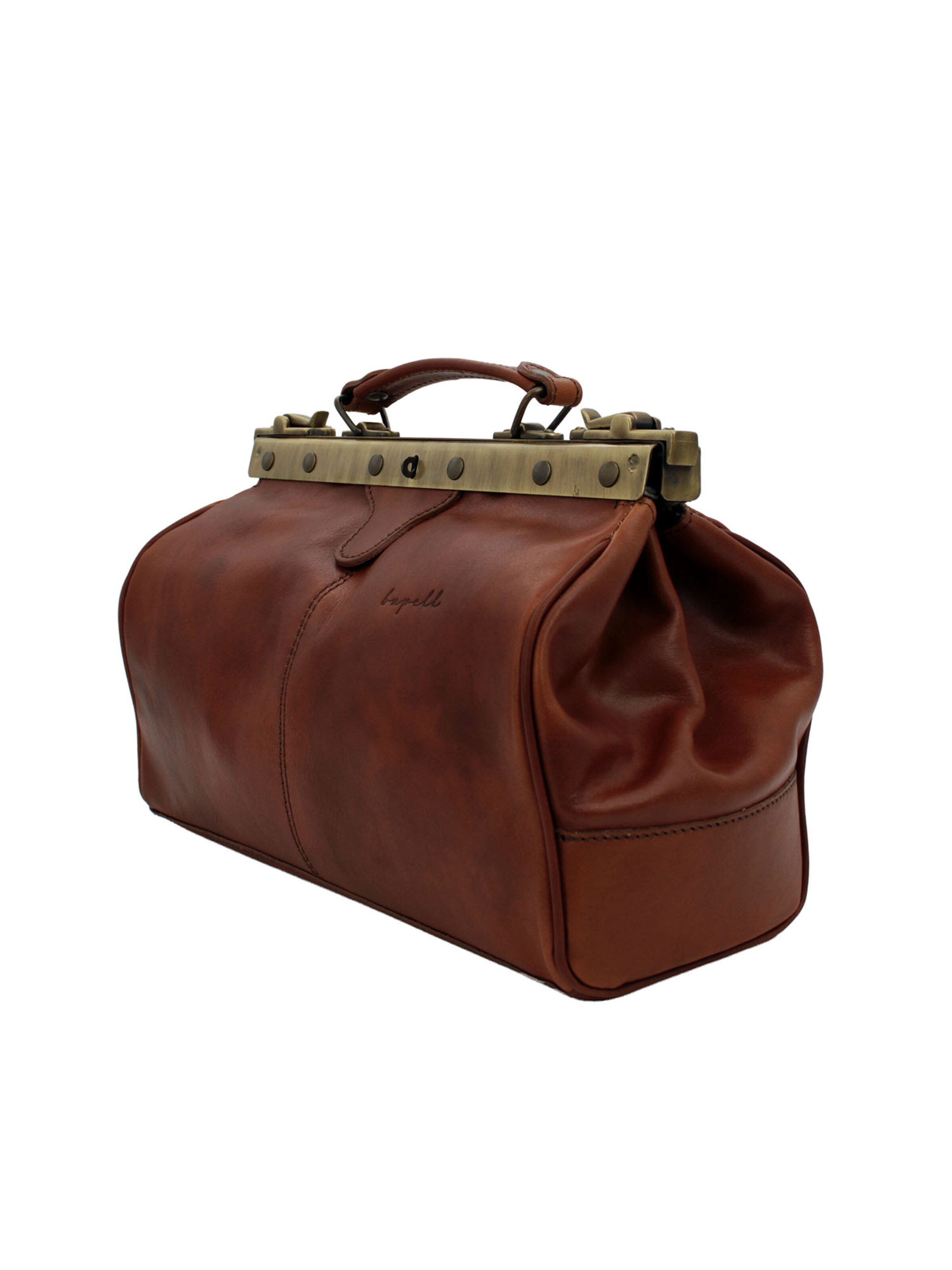 bupell Reisetasche 'Arzttasche Davide'‌‌‌‌‌ in Braun