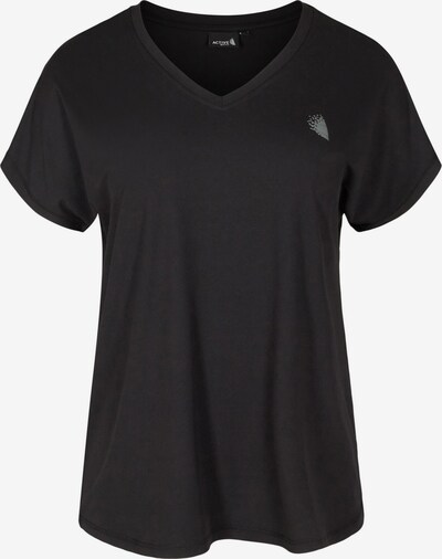 Active by Zizzi T-Shirt in schwarz, Produktansicht