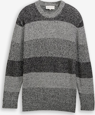 TOM TAILOR DENIM Neulepaita värissä harmaa / antrasiitti / grafiitti, Tuotenäkymä