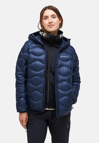 PEAK PERFORMANCE Outdoor jacket 'Helium' in Blue: front