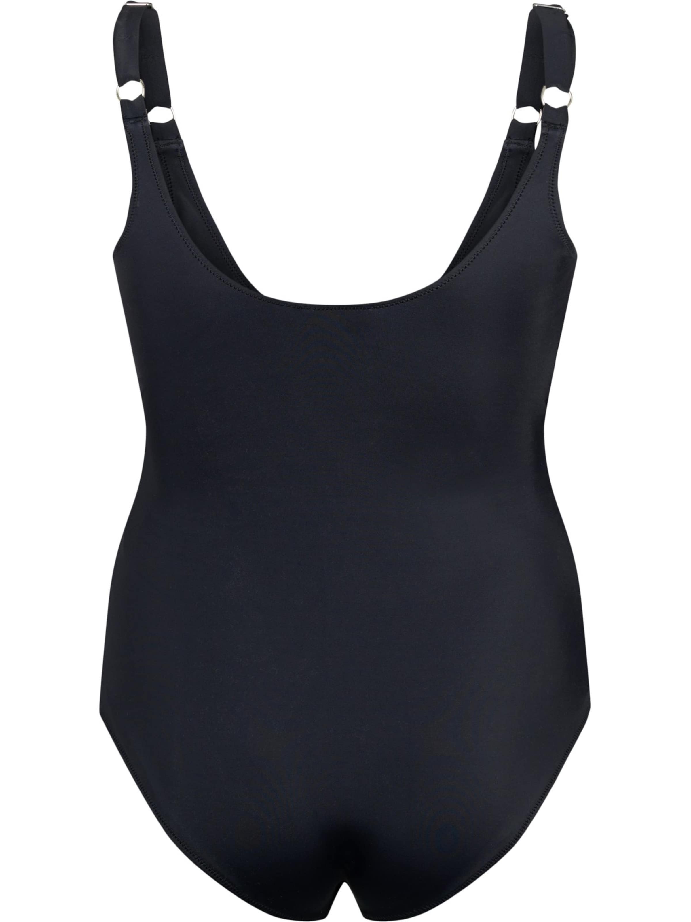 Swim by Zizzi Купальник 'SBASIC' в Черный