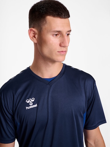 Hummel Performance shirt 'Authentic' in Blue