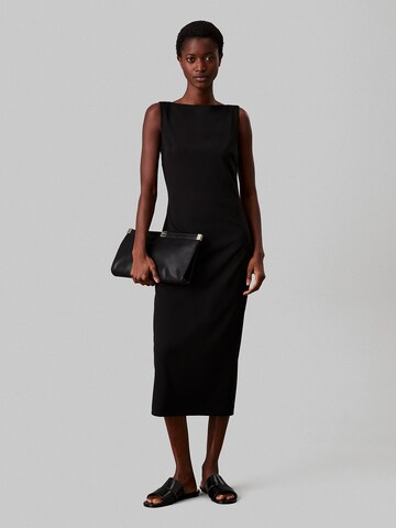 Calvin Klein Dress 'Scuba' in Black: front