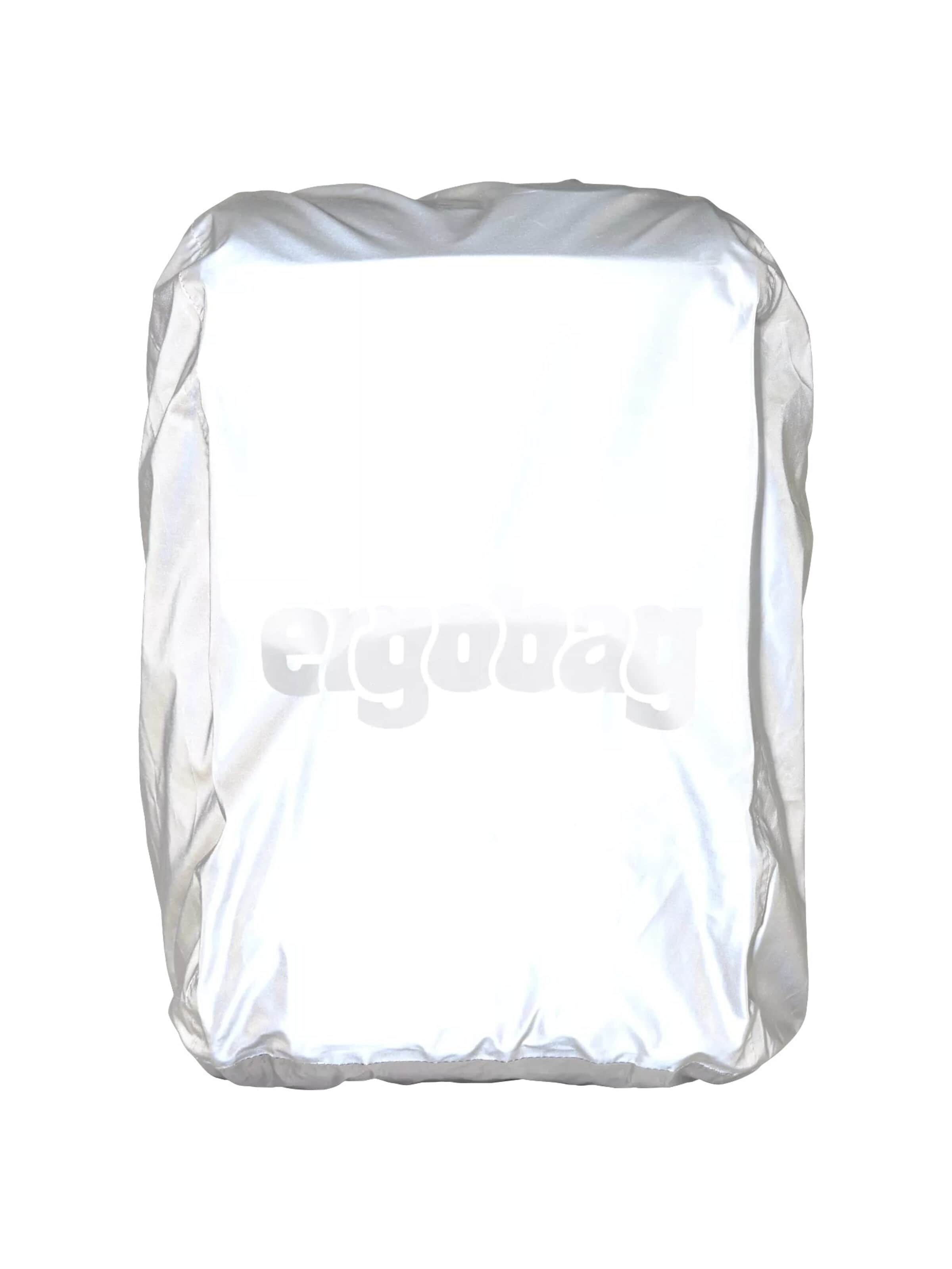ergobag Backpack 'Regenschutz Regenschutz für Schulranzen' in Silver