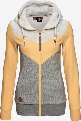 Ragwear Zip-Up Hoodie in Mixed colors: front