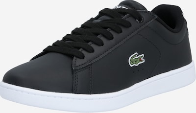LACOSTE Baskets basses 'Carnaby' en noir, Vue avec produit