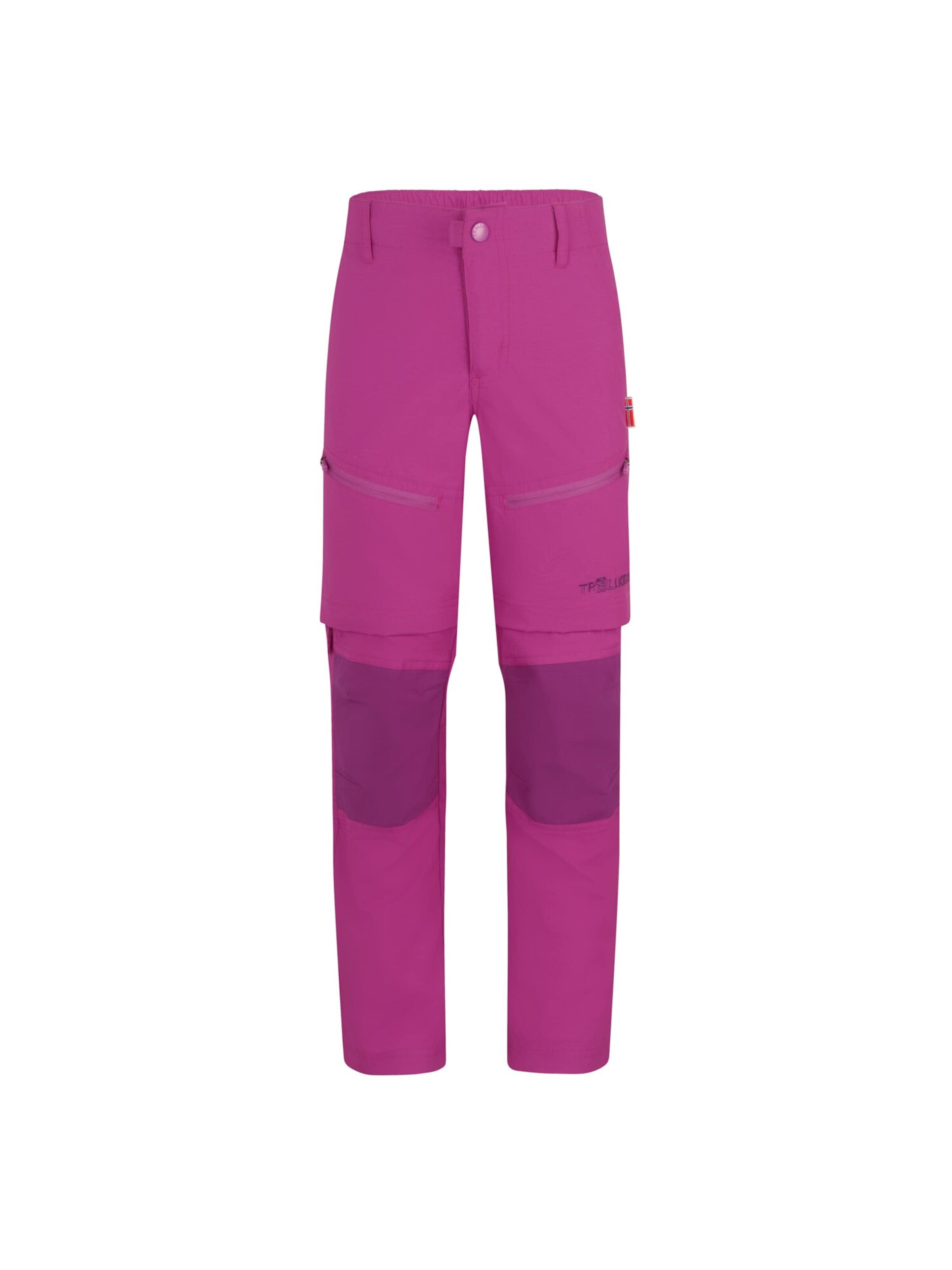 TROLLKIDS Workout Pants in Purple: front
