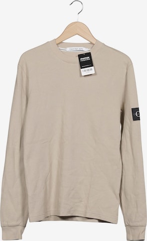 Calvin Klein Jeans Sweater S in Beige: Vorderseite