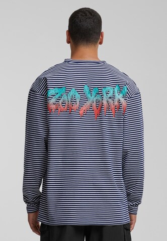 T-Shirt ZOO YORK en bleu : devant