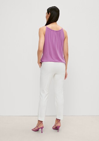 COMMA Top in Pink: Rückseite
