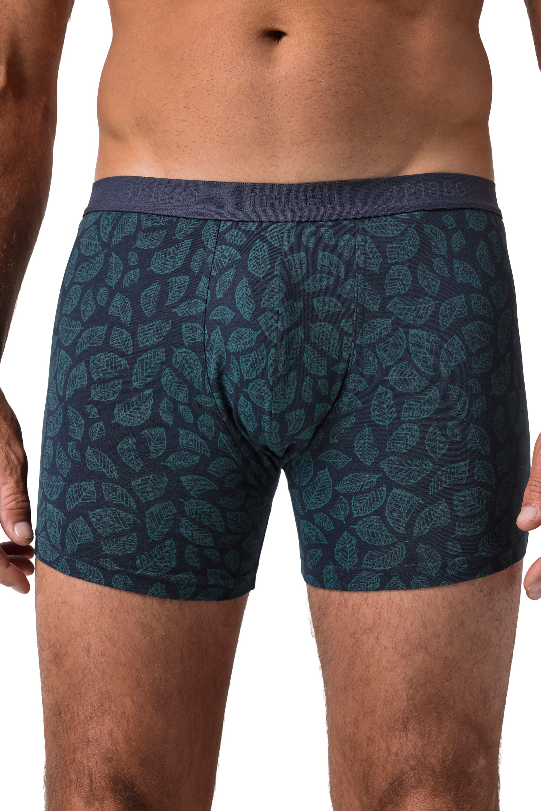 JP1880 Boxershorts in Blau: Vorderseite