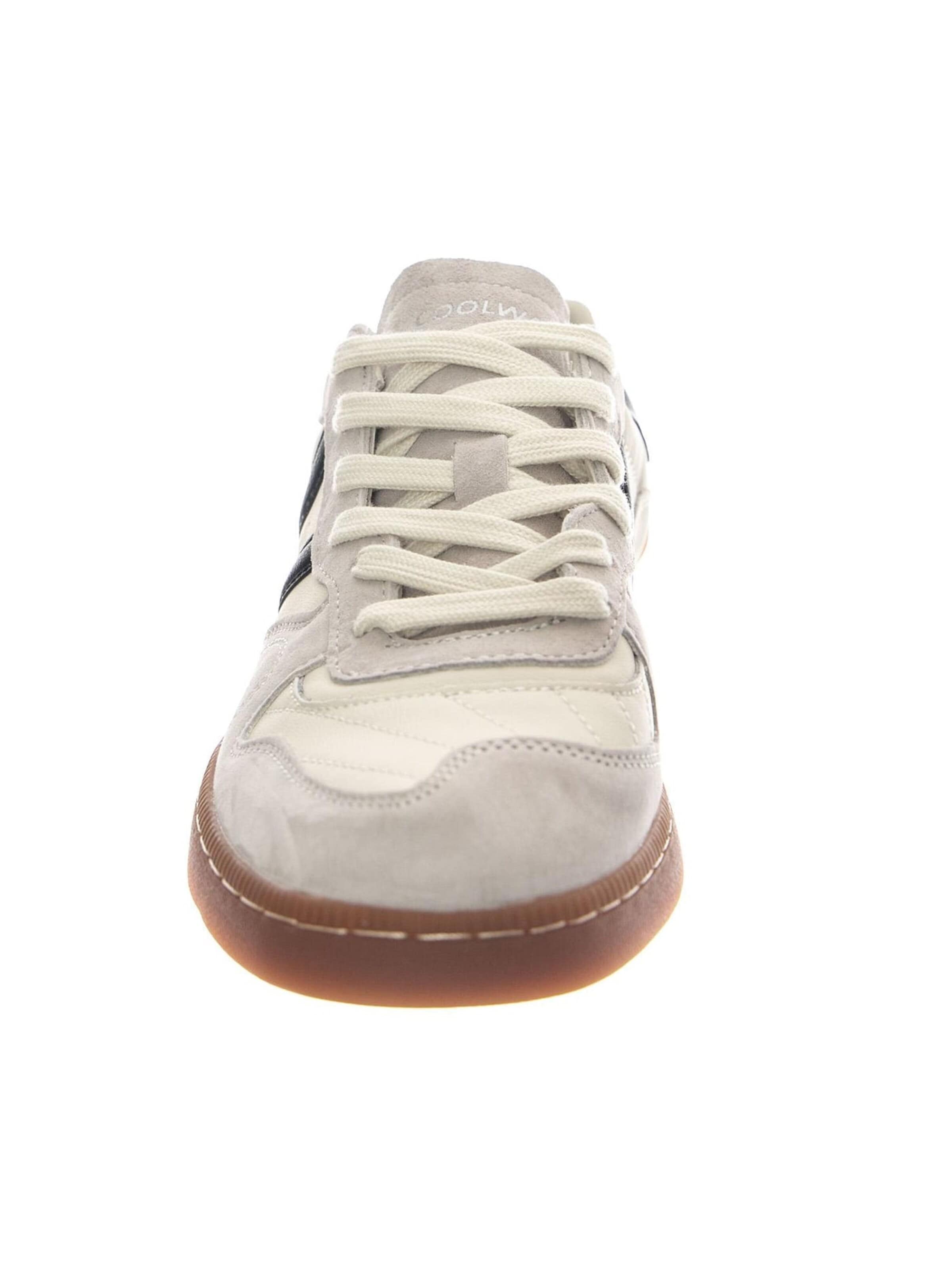 COOLWAY Sportieve veterschoen 'Goal Whs White Shoes' in Wit