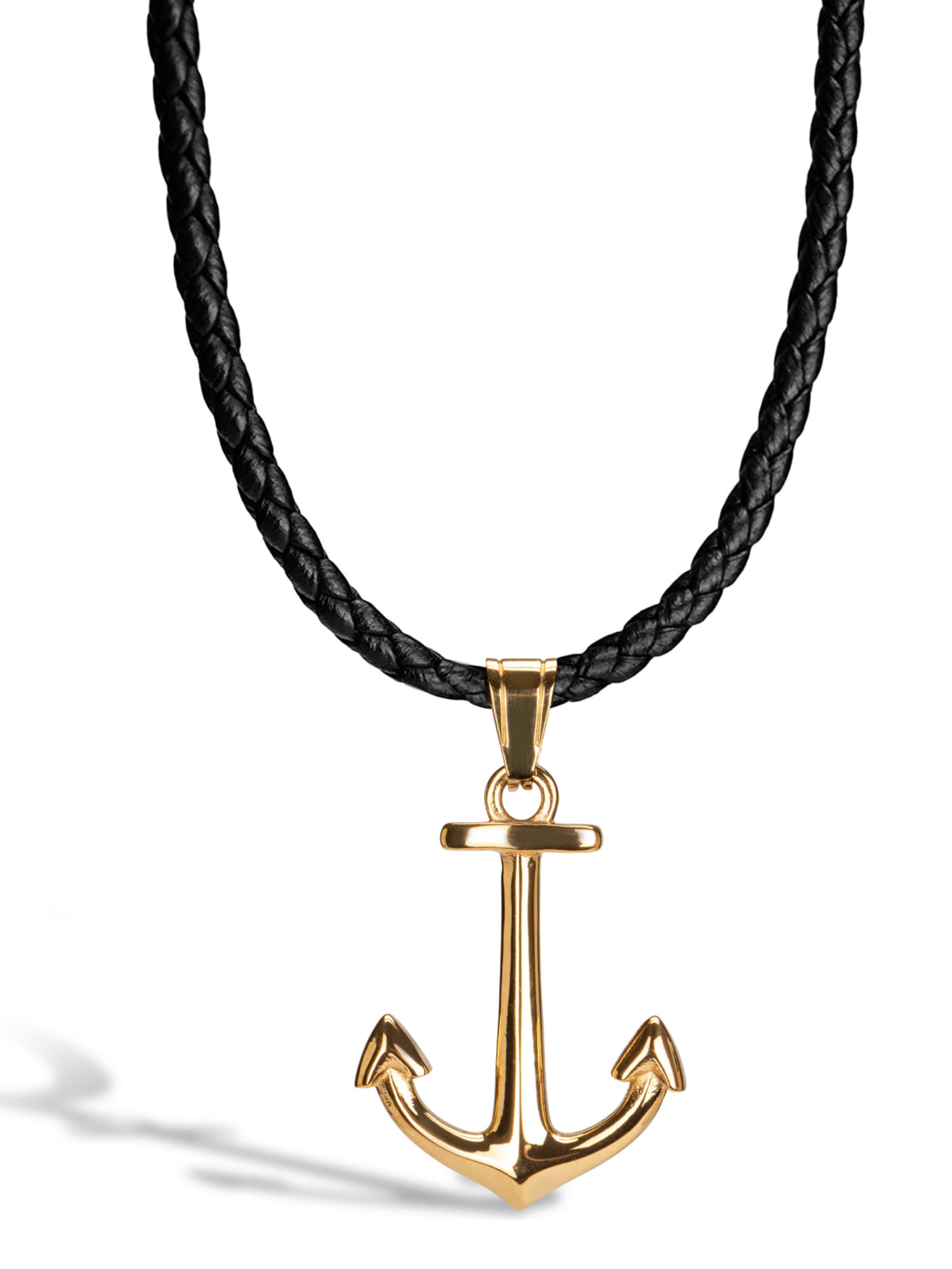 SERASAR - Colar 'Anchor' em ouro: frente