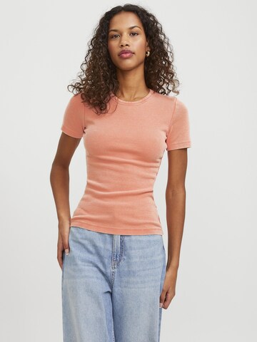 JJXX Shirt 'FRANKIE' in Oranje: voorkant