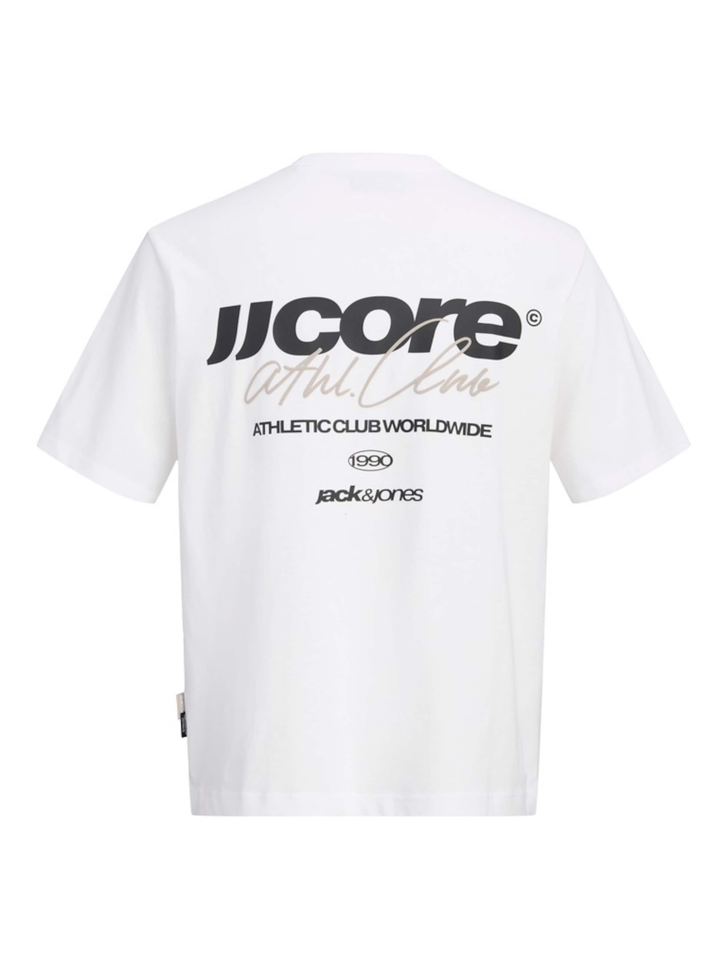 Maglietta 'JCOCLUB' di JACK & JONES in bianco