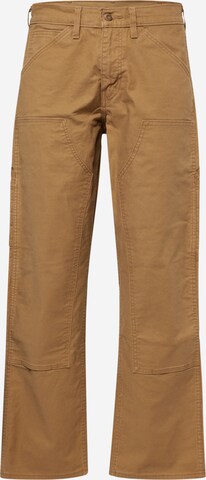 Loosefit Jean 'Workwear 565 Dbl Knee' LEVI'S ® en marron : devant