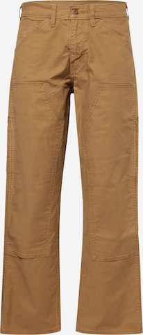 LEVI'S ® Loose fit Jeans 'Workwear 565 Dbl Knee' in Brown: front