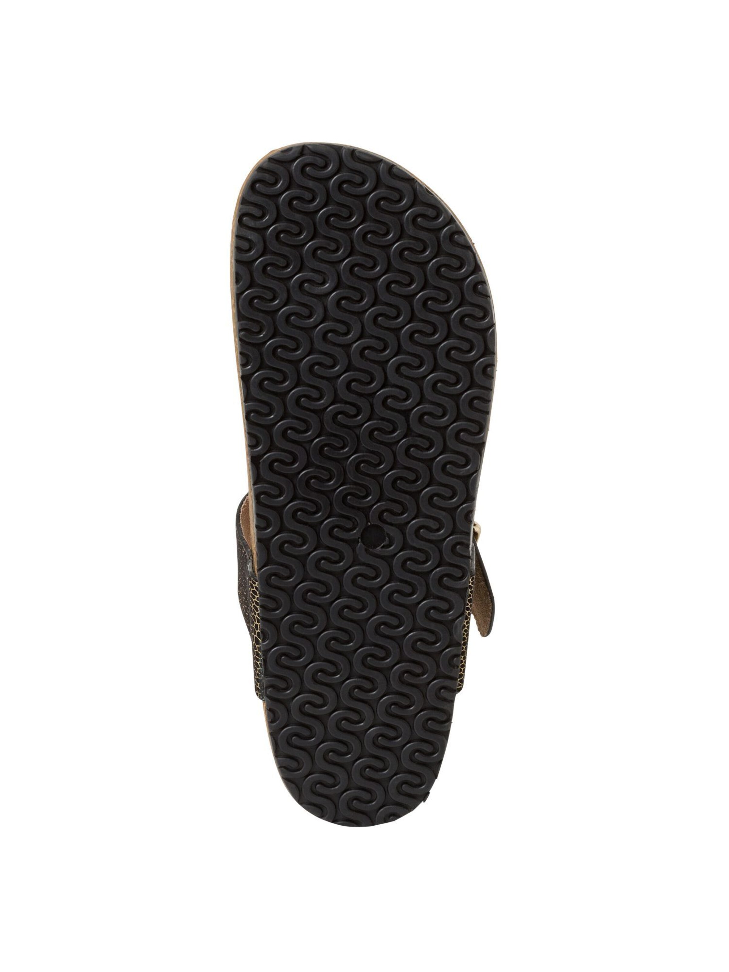 s.Oliver T-bar sandals in Black