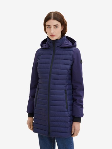 TOM TAILOR Between-seasons coat in Blue: front