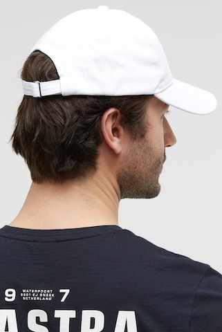 Gaastra Basecap mit Rubber Artwork in Weiß