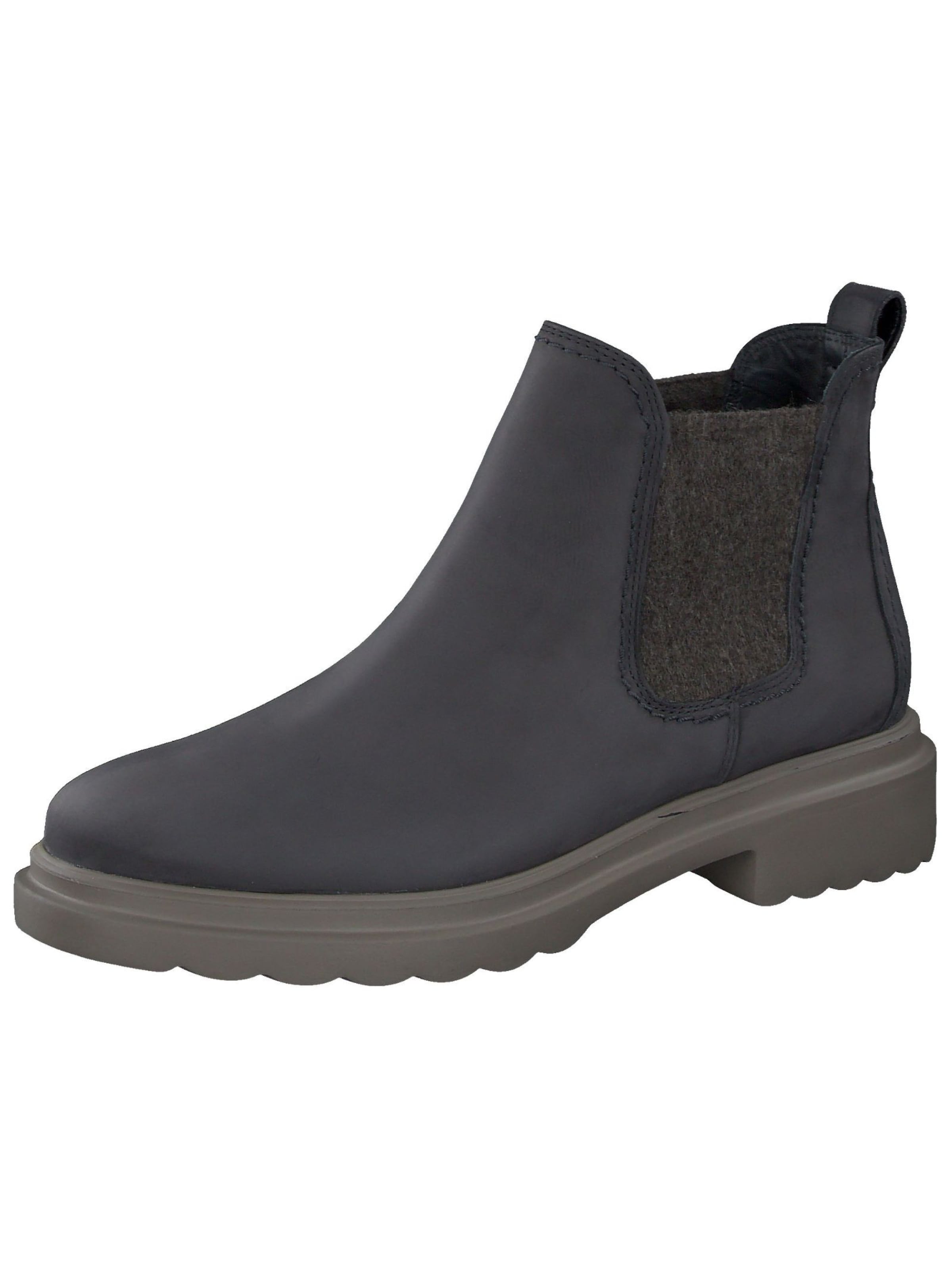 Paul Green Chelsea Boots in Grau: Vorderseite