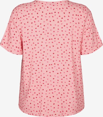 Zizzi - Camiseta en rosa: frente