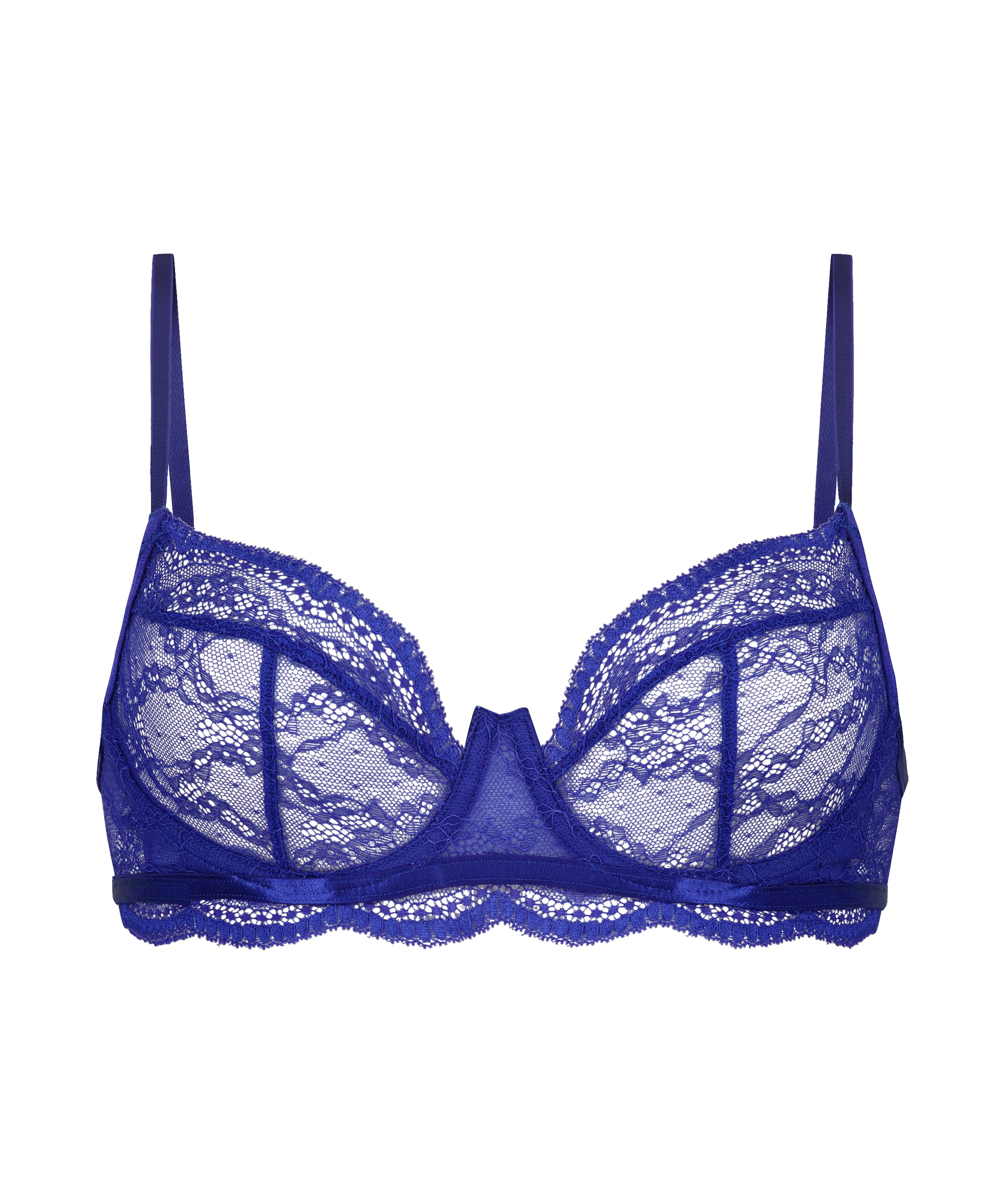 Hunkemöller Balconette BH 'Isabelle' in Blauw: voorkant