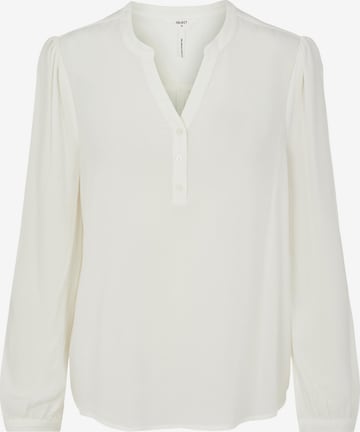 OBJECT Bluza | bela barva: sprednja stran