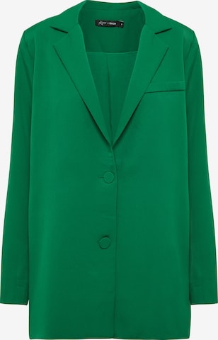 BWLDR Blazers 'ZOEY' in Groen: voorkant