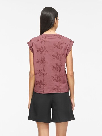 VILA Top in Brown