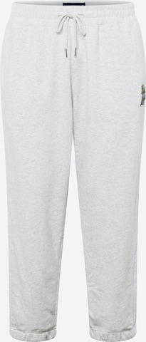 Abercrombie & Fitch Tapered Broek in Grijs: voorkant